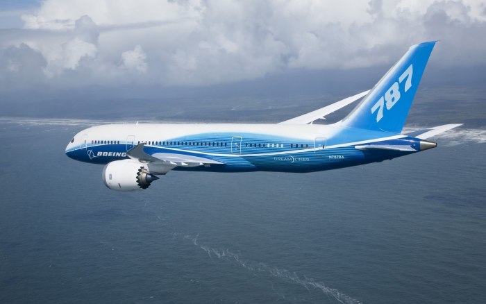 Самолет Дримлайнер 787