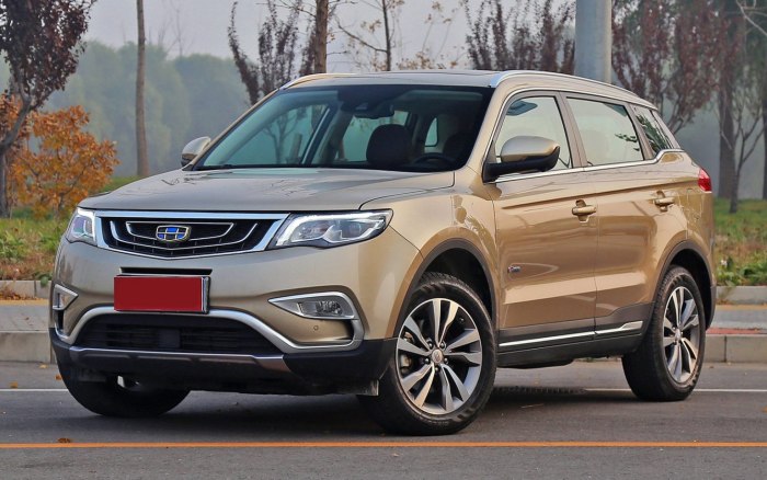Кроссовер Geely Atlas