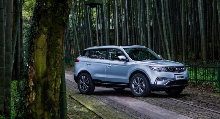 Кроссовер Geely Atlas