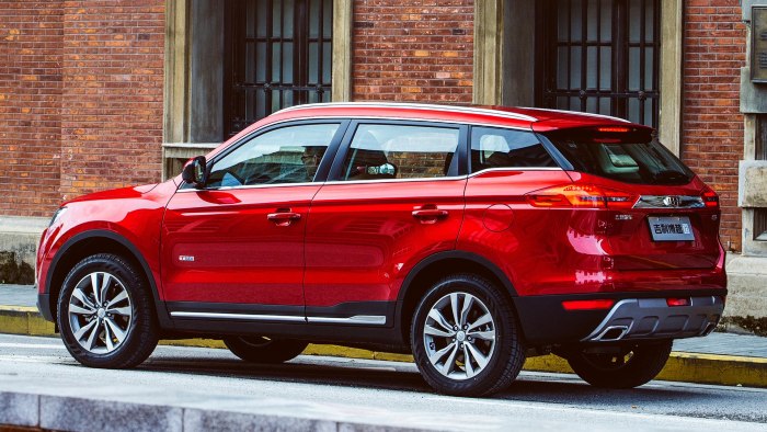 Кроссовер Geely Atlas