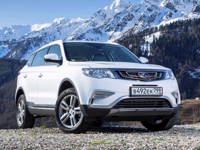 Кроссовер Geely Atlas
