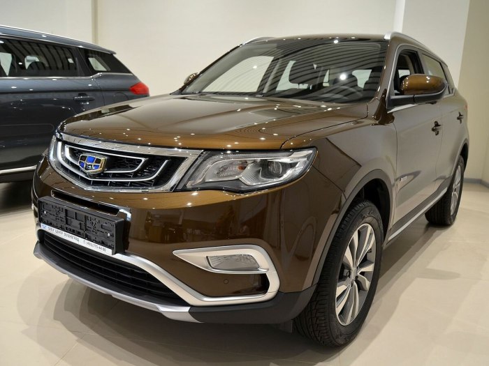 Новый Geely Atlas