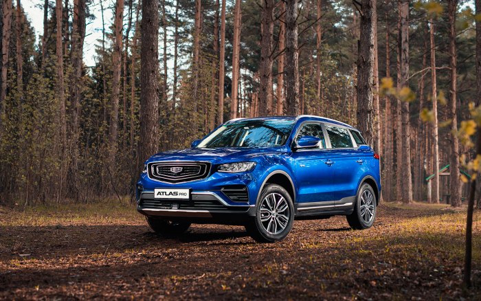 Кроссовер Geely Atlas Pro
