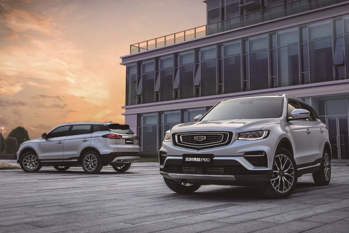 Кроссовер Geely Atlas Pro