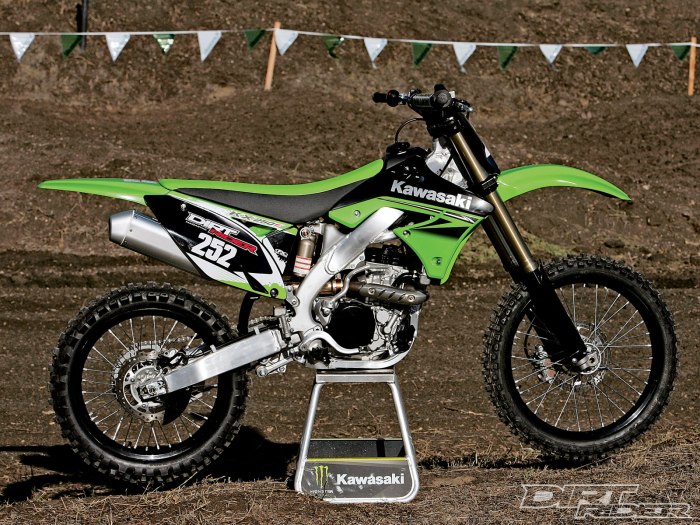 Kawasaki kx250f 2010
