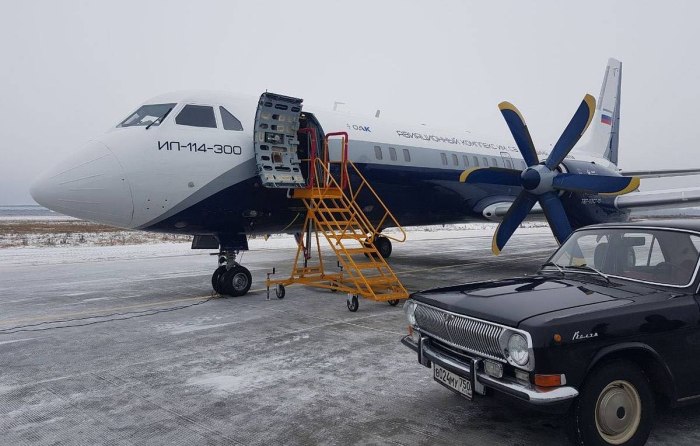 Турбовинтовой ил 114