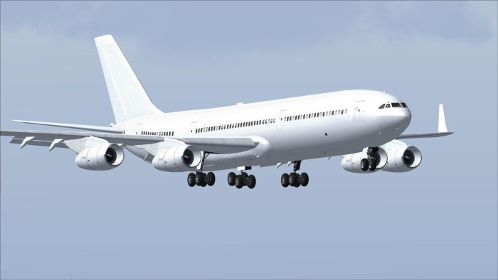 Самолет ил-96-400впу