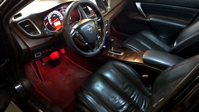 Подсветка салона Nissan Teana j32
