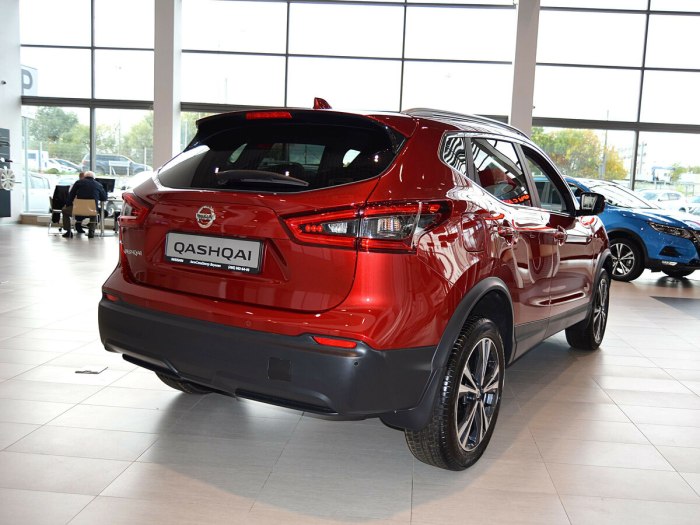 Nissan Qashqai 2020 красный