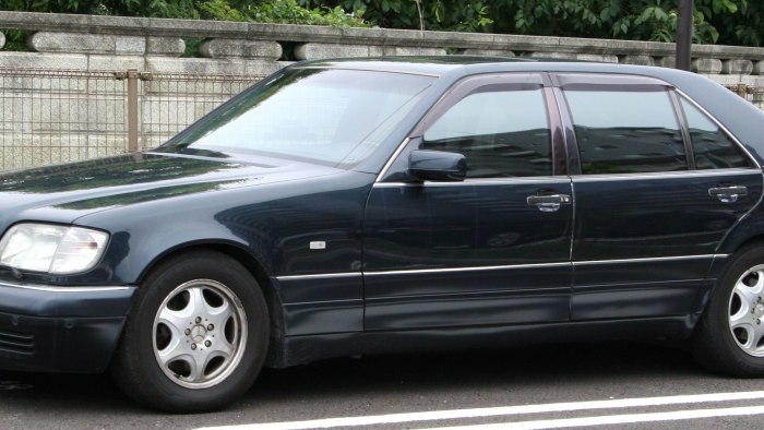 Mercedes w140 s600