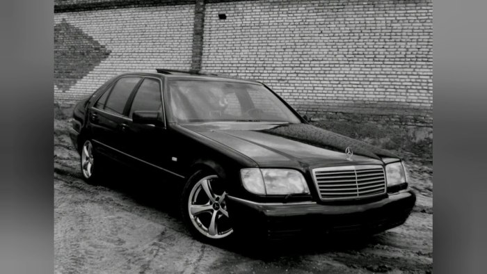 Мерседес Бенц s600 w140