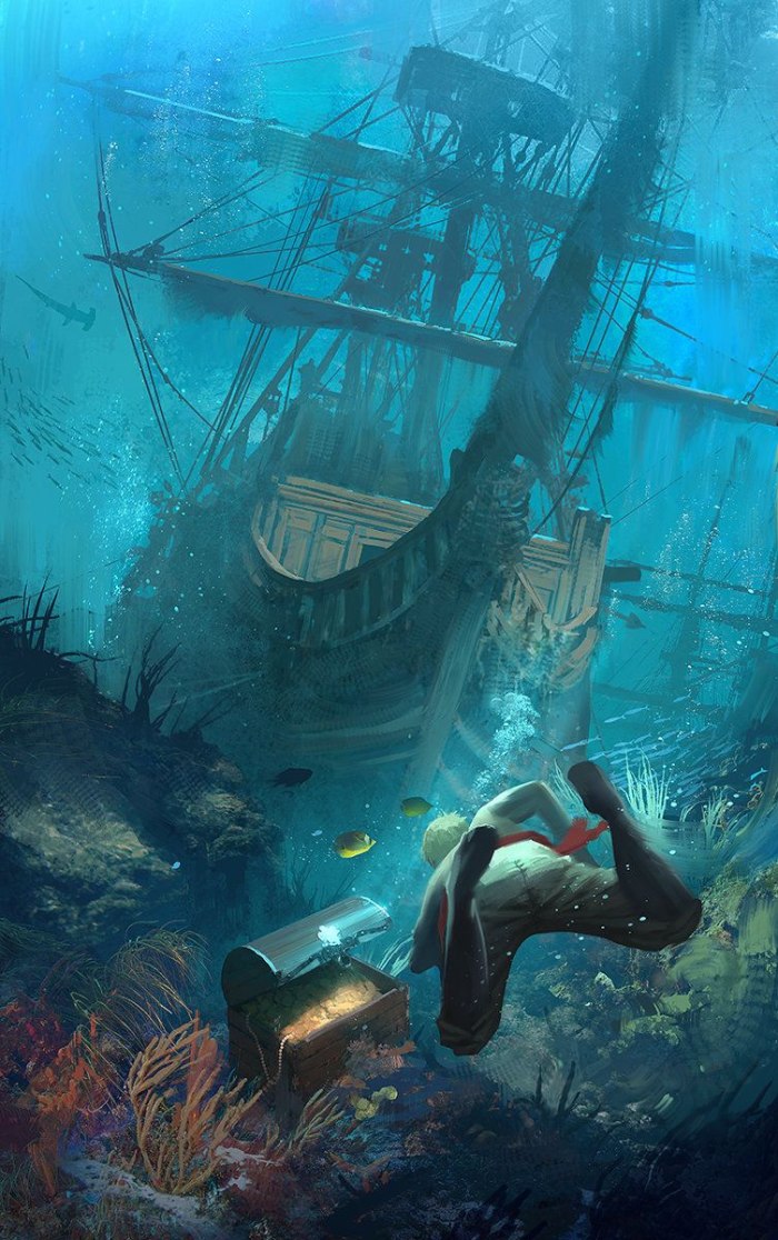 Корабль призрак Assassins Creed 4 Black Flag