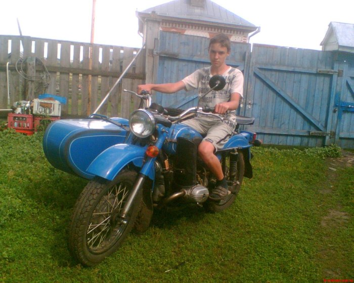 ИЖ Юпитер 5 в деревне