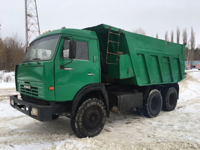 КАМАЗ 65115 1999 зелёный