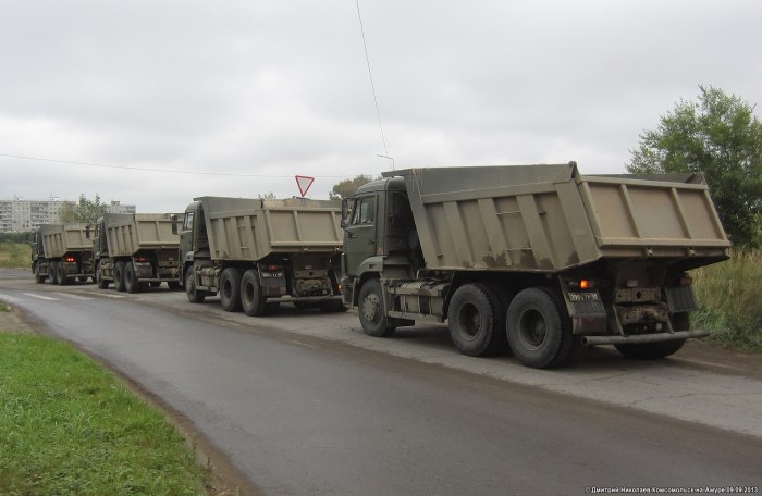 КАМАЗ 6511 военный