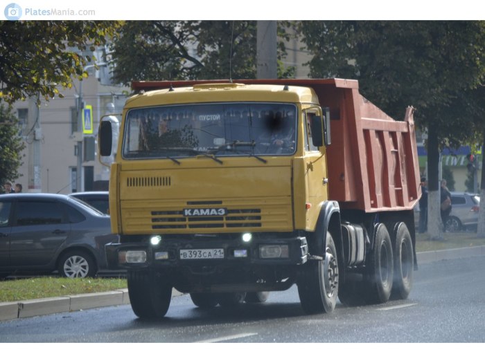 КАМАЗ 65115 самосвал военный