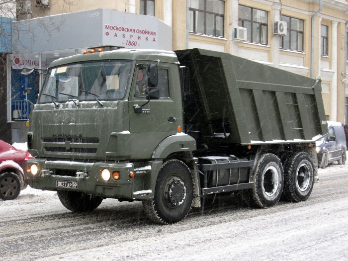 КАМАЗ 65115 армейский