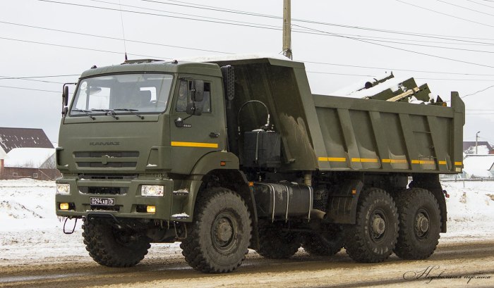 КАМАЗ 43118 самосвал военный