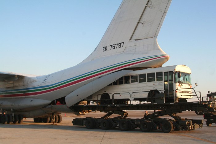 Грузовая кабина ил-76