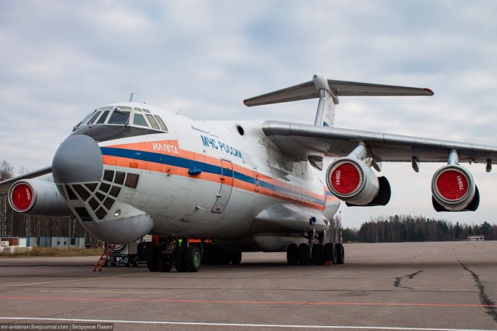 Грузовая кабина ил-76