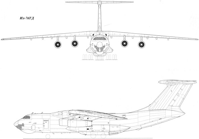 Транспортный самолёт ил-76