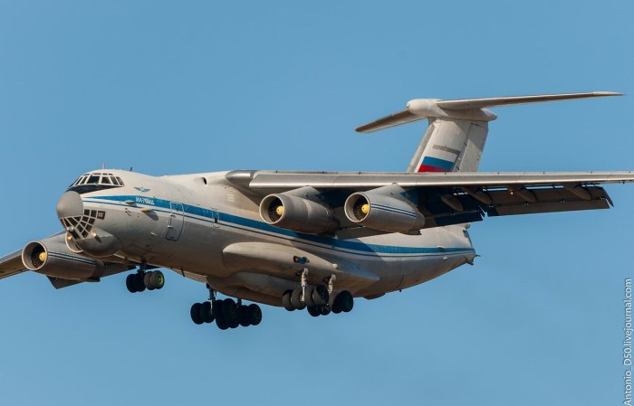 Военно-транспортный самолёт ил-76мд