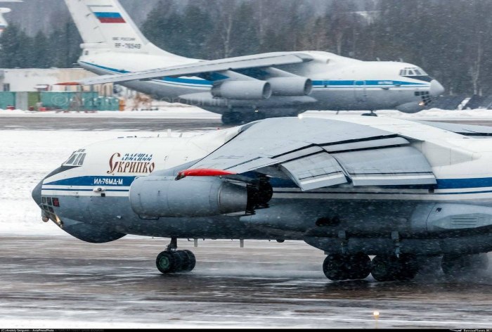 Военно-транспортный самолёт ил-76мд