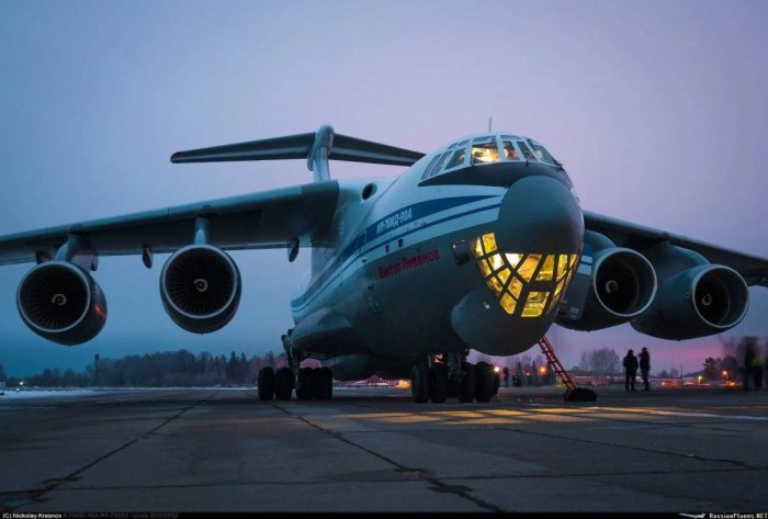 Военно-транспортный самолёт ил-76мд