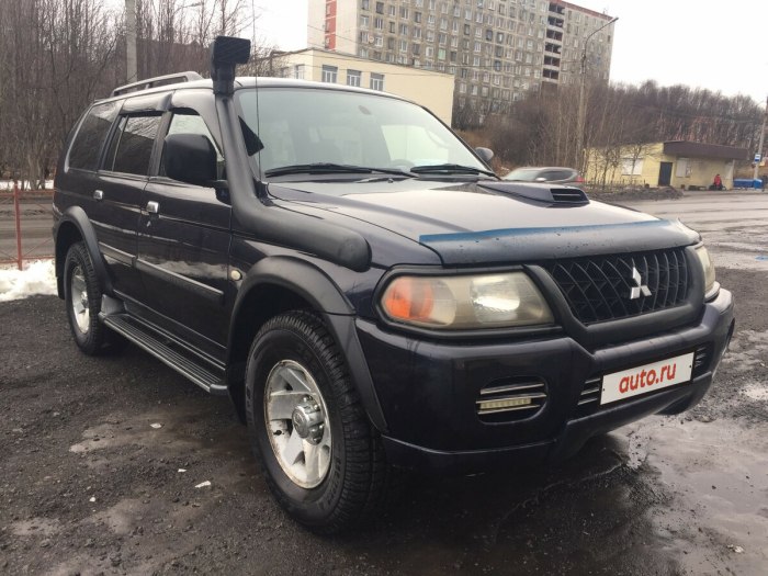 Mitsubishi Montero Sport 2002