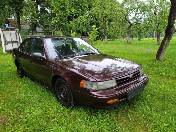 Nissan maxima 3 0 расход