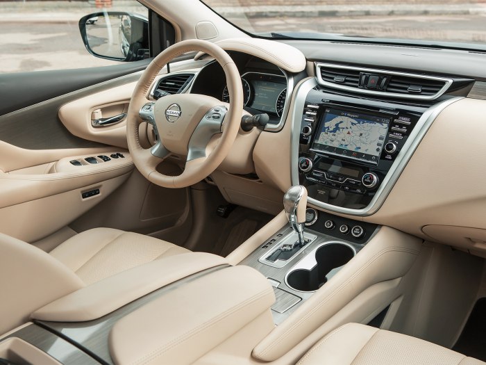 Nissan Murano 2015 салон