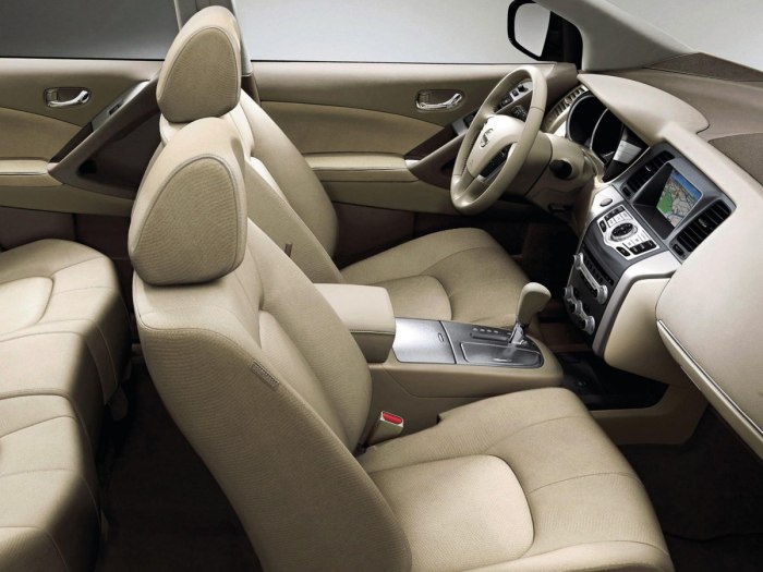 Nissan Murano 2010 салон
