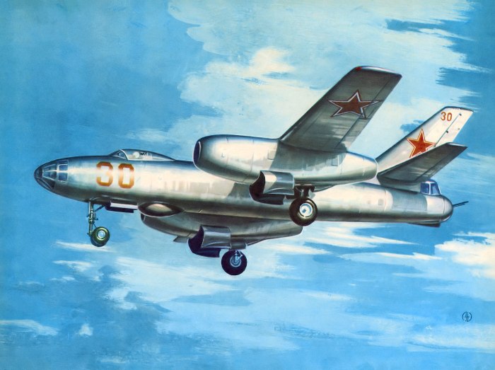 Реактивный бомбардировщик ил-28