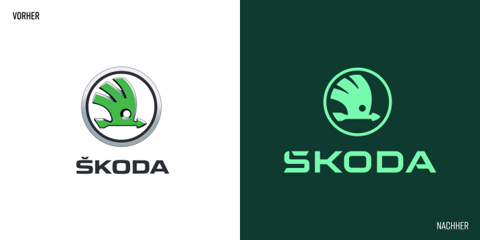 Skoda логотип 2023