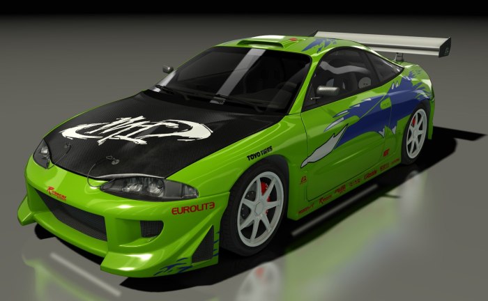 Mitsubishi Eclipse GSX Форсаж