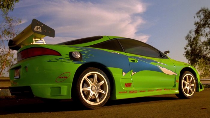 Mitsubishi Eclipse 2001 Форсаж