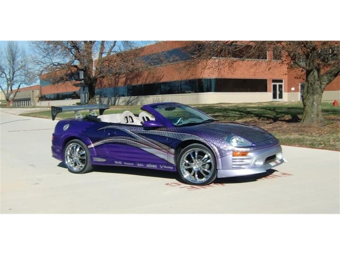 Mitsubishi Eclipse Spyder Форсаж
