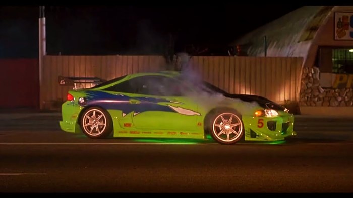Mitsubishi Eclipse пол Уокер