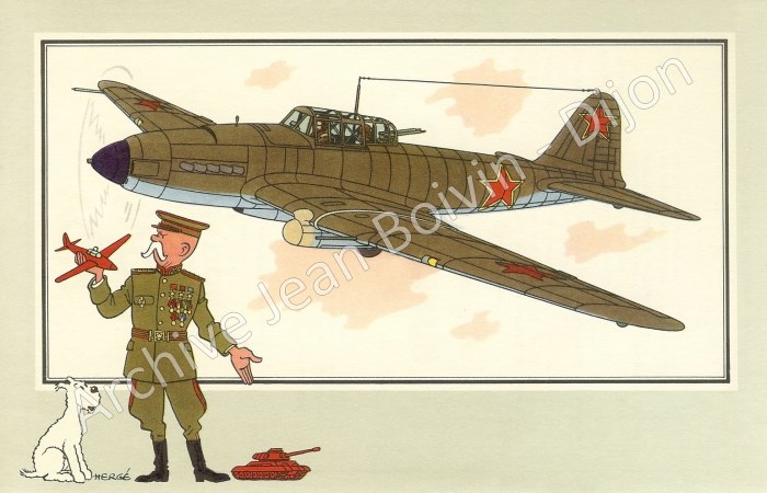 Самолёт ил-2 Штурмовик рисунок