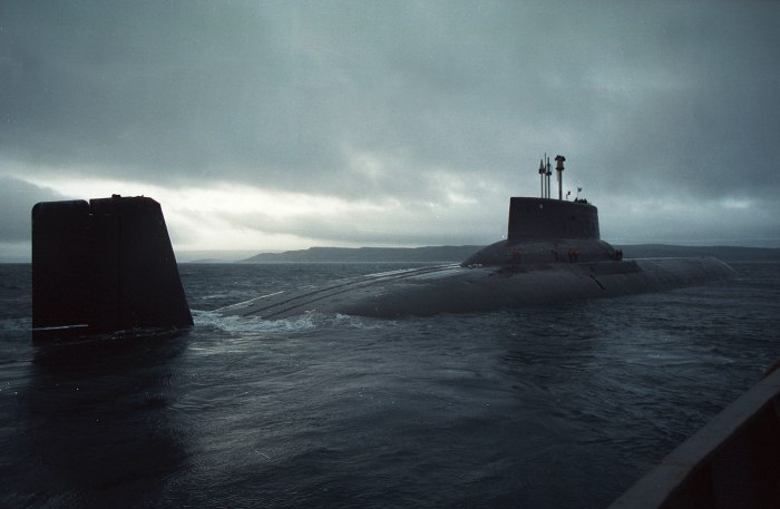 Подводная лодка акула проект 941