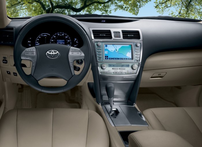 Toyota Camry xv40 2007 салон
