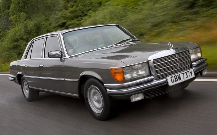 1972 — Mercedes-Benz s-class (w116)