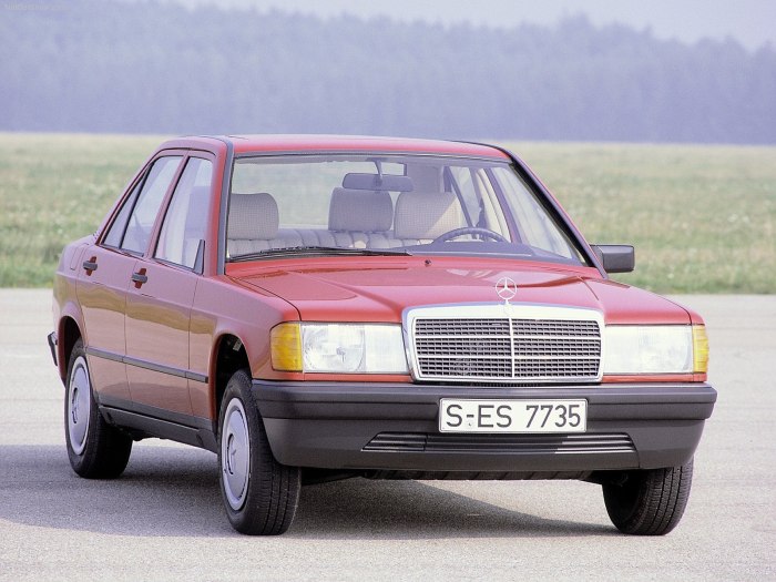 Mercedes 190e w201 1982