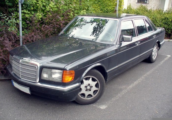 Мерседес w126 1990