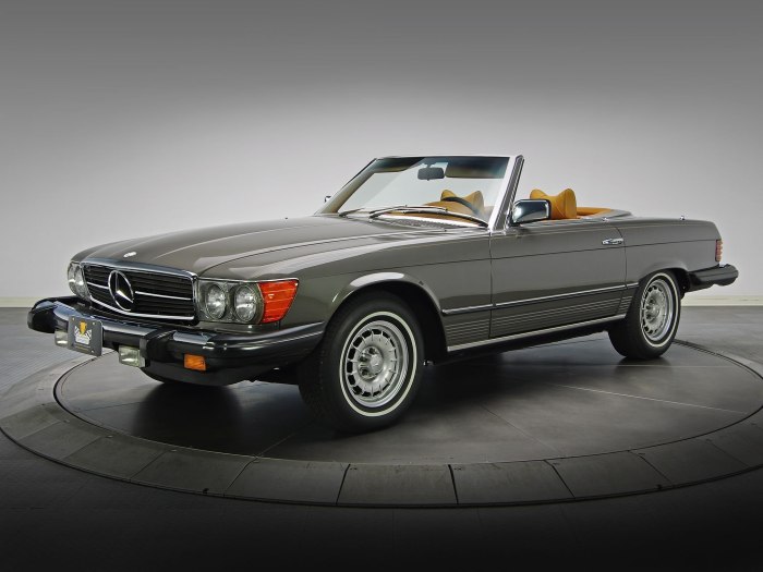 Mercedes Benz SL r107