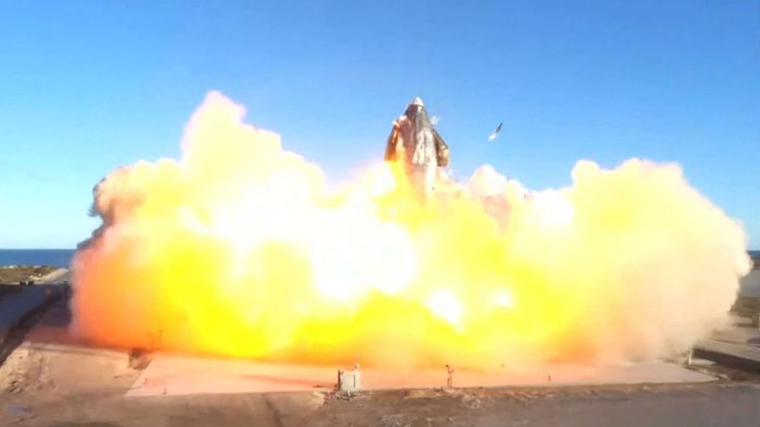 SPACEX Starship взрыв