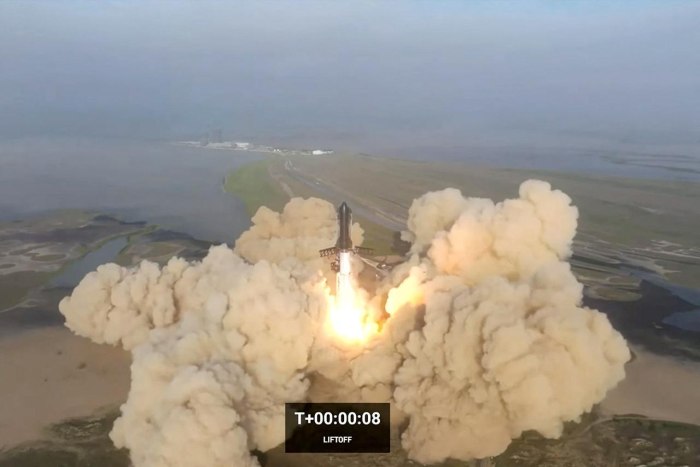 Пуск крылатой ракеты
