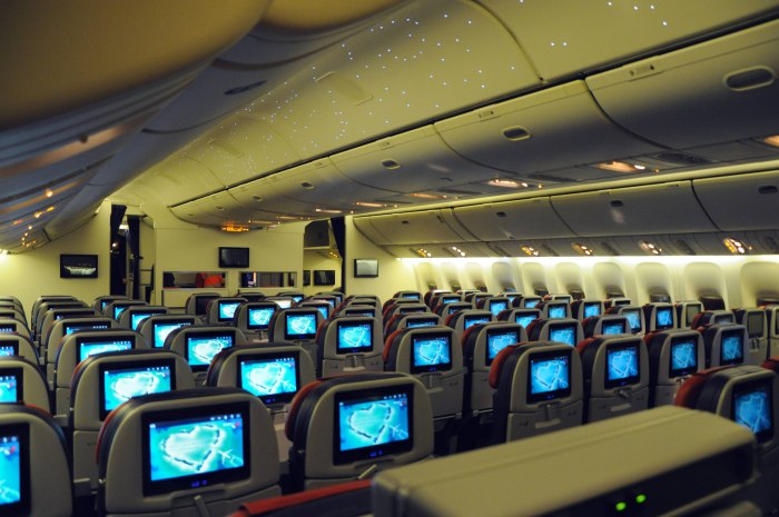 Boeing 777-300er салон