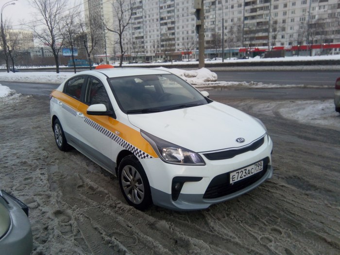 Киа Рио 3 такси