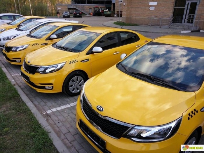 Kia Rio 2017 такси